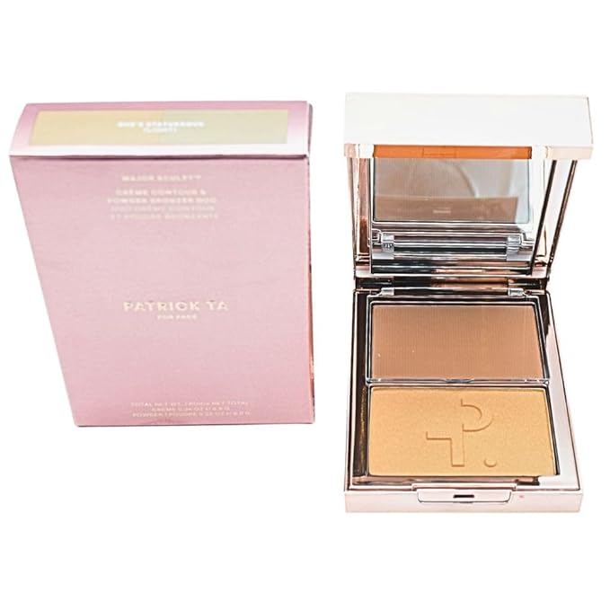 PATRICK TA Major Sculpt Crème Contour & Powder Bronzer Duo She's Statuesque