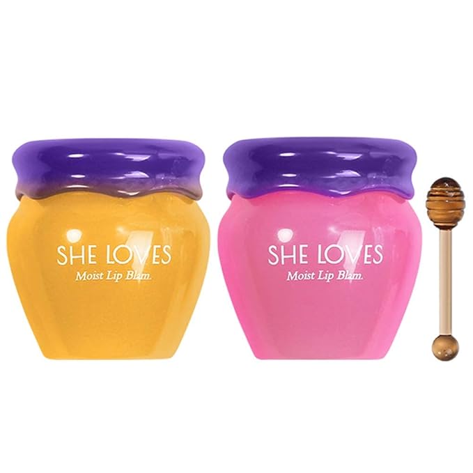 Lip Mask,Honey&Sakura Day and Night Repair Lip Sleeping Masks Honey Lip Balm, Fade Lip Lines Bee Balm Lip Balm, Hydrating &Prevention Dry and Crack Lip Scrubs Exfoliator (day and night)