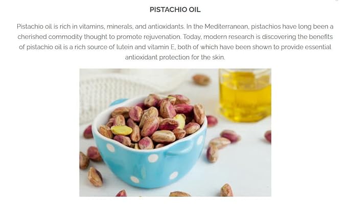 Pistaché Skincare Pistachio Oil Dewy Face Beauty Duo Set + Hyaluronic Acid Face Serum & Face Moisturizer + Hydrates and Nourishes + Vitamin E + Antioxidant