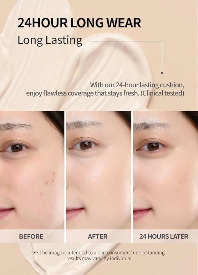 Mesh tight up cushion foundation 02, light/medium beige, Korean compact foundation, natural coverage, glow, sweat proof makeup, long lasting, all skin type