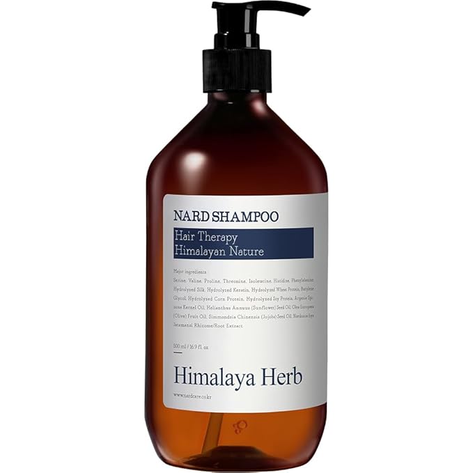Bouquet Garni NARD Hair Shampoo Lavender Musk - Scalp Vitality, and Soft Cleansing (Containing Argan Olive Jojoba Macadamia Sunflower Oil, Protein, and Amino Acids) - 16.9 oz