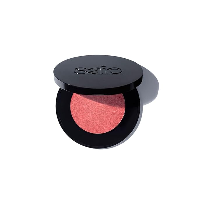 Saie Glow Sculpt Multi-Use Highlighter + Cream Blush - Lightweight with Hyaluronic Acid + Micropearl for Radiant, Glowing Skin - Peachglow (.02 oz)
