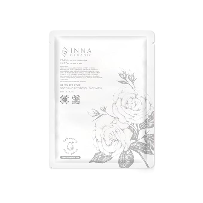 INNA FIRST PICK SET, Anti-aging, Deep Hydration, Soothing, Luxury Clean Beauty, Home SPA, EWG and COSMOS Certified, Pack of 5…