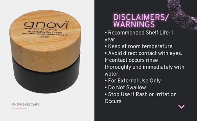 Illuminating Eye Cream Anti-Puffiness and Nourishing Dark Circle Remover (20ml)