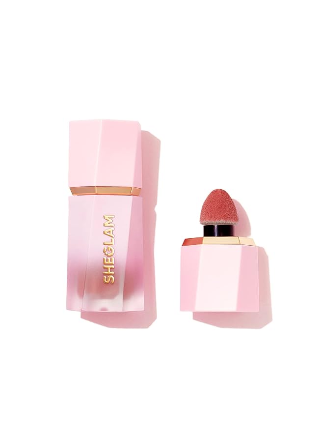 SHEGLAM Liquid Blush Makeup for Cheeks Matte Finish - Rose Ritual