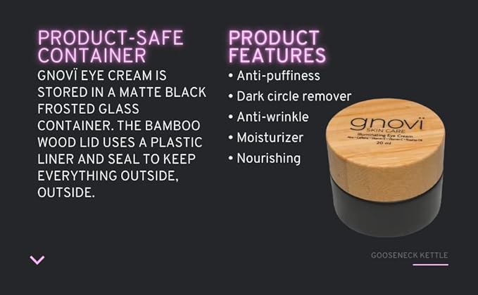 Illuminating Eye Cream Anti-Puffiness and Nourishing Dark Circle Remover (20ml)