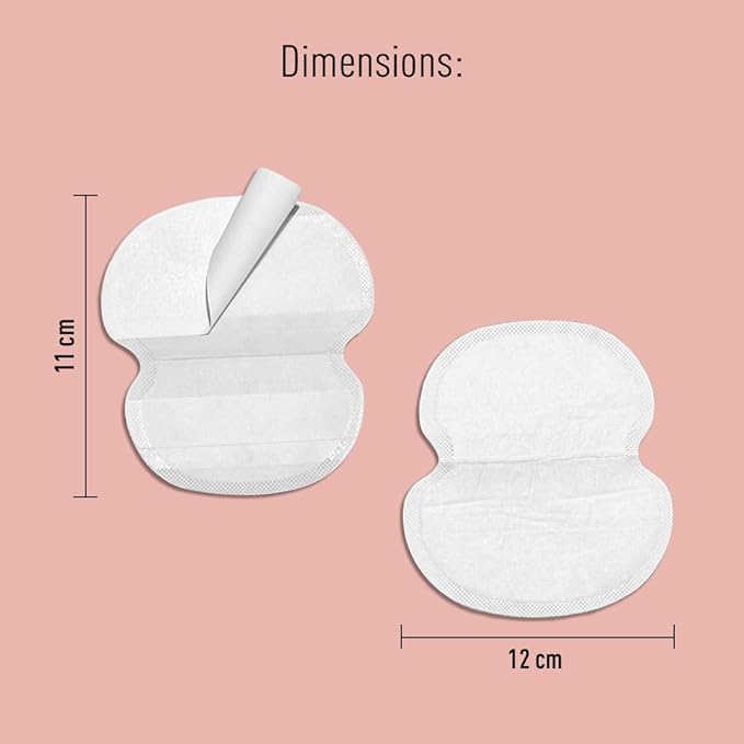 Sirona Under Arm Sweat pads - 12 pads