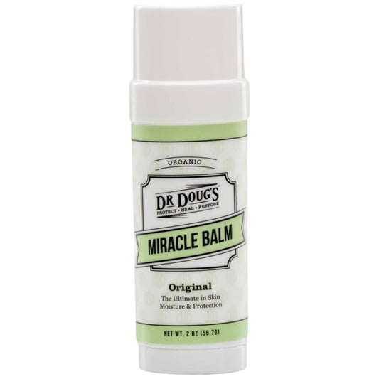 Dr. Doug's Original Miracle Balm – | Organic, Handmade Balm for Dry, Itchy Skin | Cruelty-Free &