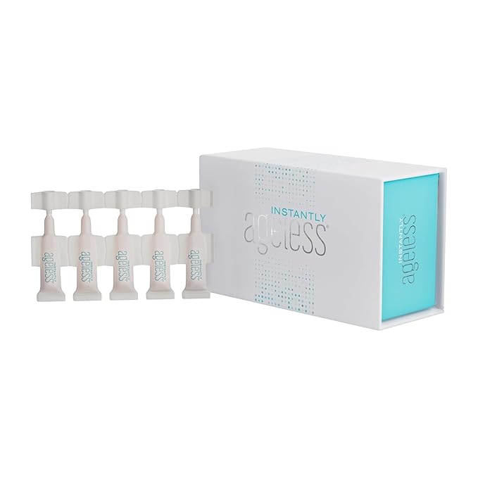 Instantly Ageless Facelift in A Box - Instant Eye Bag Remover Puffiness -1 Box of 25 Vials - Instant Under Eye Bags Remover - Wrinkle Tightener - Instant Wrinkle Remover for Face Instant Lift