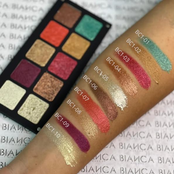 Chromatic Eyeshadow Palette | 10 Vibrant Shades for Unlimited Creativity. (Chromatic 1)