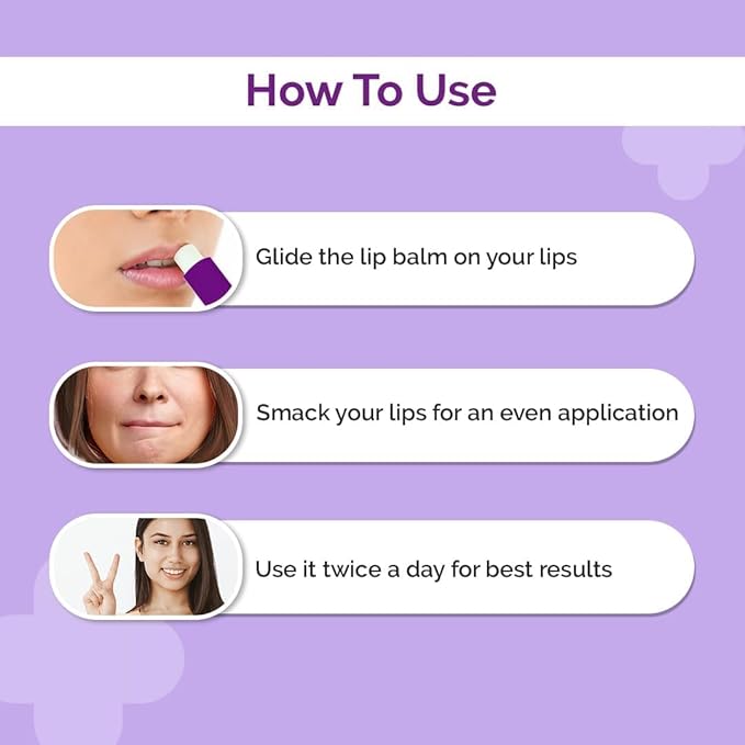 1% Kojic Acid Lip Balm With Alpha Arbutin & Hyaluronic Acid, SPF 30 PA++ for Dark & Pigmented Lips - 4g