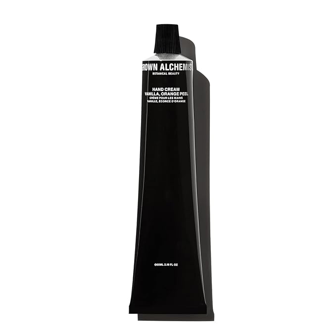 Grown Alchemist Hand Cream - Vanilla and Orange Peel. Non-Greasy Moisturizer that Soothes and Softens Hands (65ml).