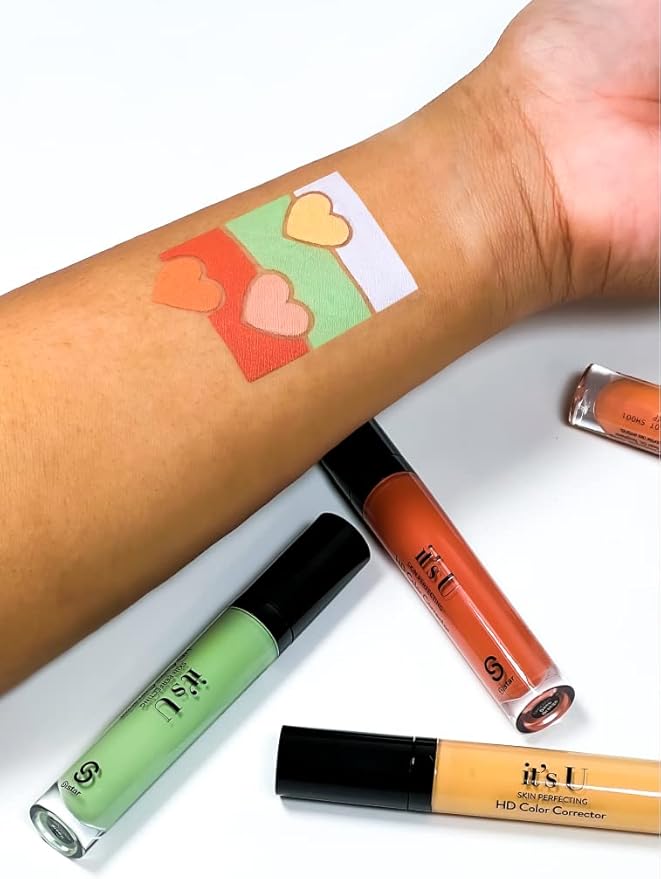 SISTAR It's U Skin Perfecting Conceal HD Contour Color Corrector Full Coverage Smooth and Flawless (Lavender)