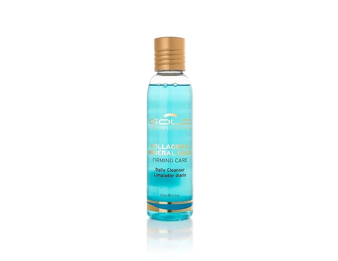 Gold Cosmetics & Skin Care Collagen & Mineral Gold with Citric Acid, For Glowing Skin (Daily Cleanser, 150 ml)