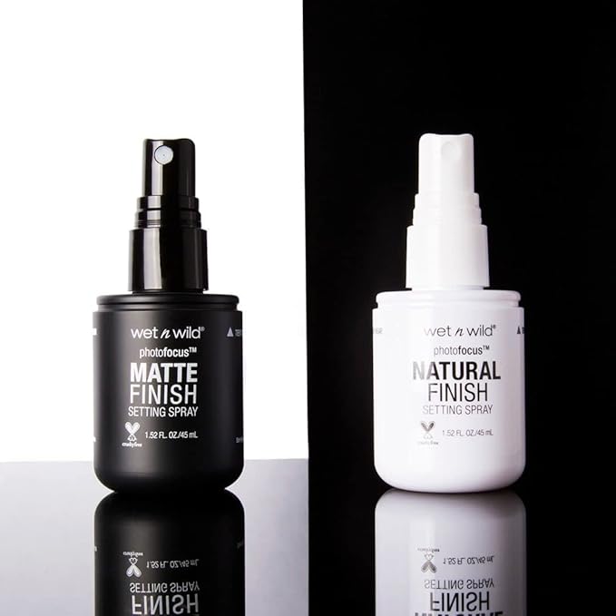 wet n wild Setting Spray Photo Focus Matte Finish Spray for Makeup | Long Lasting | Vegan | Cruelty Free Makeup Primer (Pack of 2)