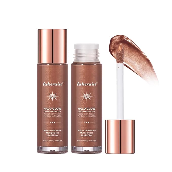 Halo Glow Liquid Face Filter, Complexion Booster For A Glowing, Soft-Focus Look, Infused With Hyaluronic Acid, Vegan & Cruelty-Free 1.06 OZ/31.5ml -07