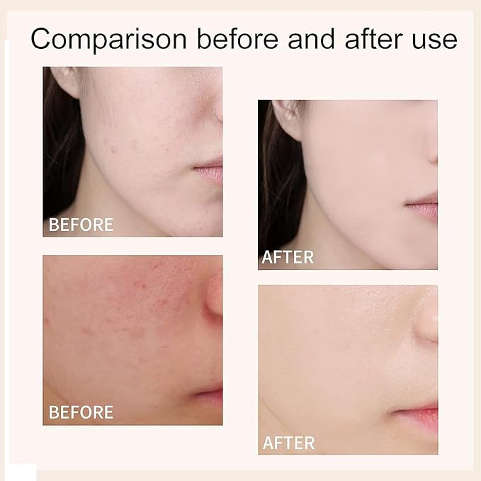 NOISSUE Cc Cream Skin Tone Adjusting CC Cream SPF 50, Face Sunscreen and Foundation, Colour Correcting Self Adjusting Soft Moisturizing Skin Tone Gel Invisible Pore Light Oil-Free (2pcs-Natural)