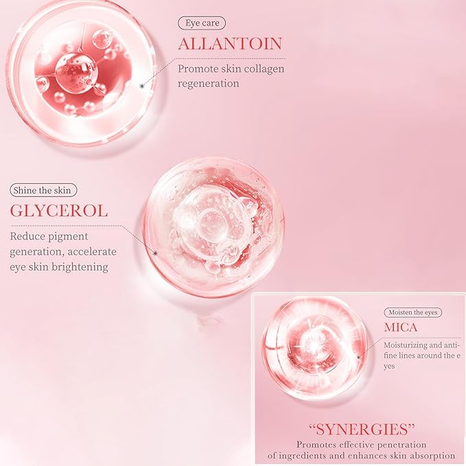 Under Eye Patches, Eye Mask, Reduce Puffy Eyes, Dark Circles, Eye Bags, Eye Patches with Collagen, Anti-Aging Rejuvenating Moisturizing Skin Care for Anti-Wrinkle Eye Masks 60PCS