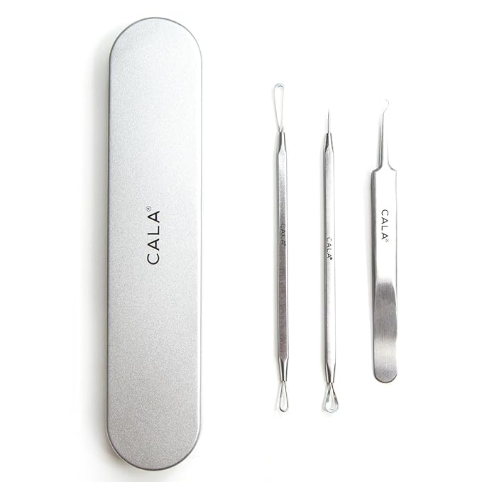 Cala Skin glow tool kit with metal case 3 count, 3 Count