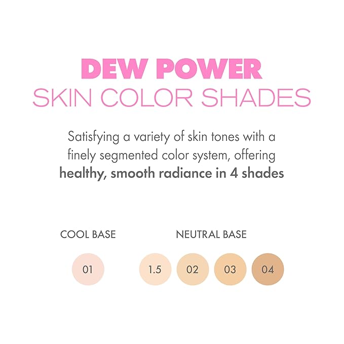 Amuse SEOUL DEW POWER VEGAN CUSHION [REFILL] | Dewy, glow, long-lasting, clean beauty, lightweight, natural look, foundation for sensitive skin, hydrating cushion ([REFILL] 01 PURE)