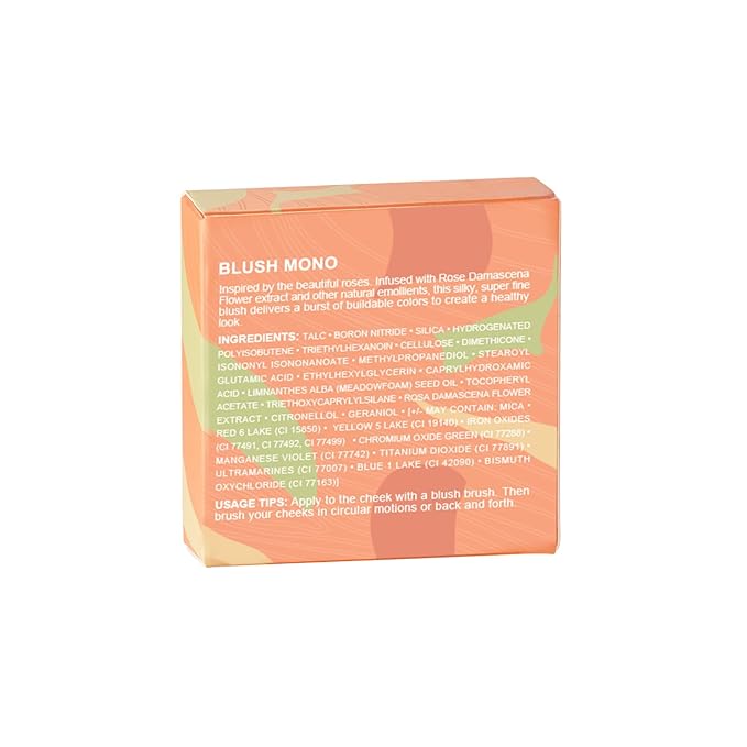 Oulac Plummy Brown Blush Makeup Powder| Rich Color Cream Blush Blendable| Natural Matte Tan Skin| Vegan &Cruelty-Free | 02 Cheek to Cheek 4.8g
