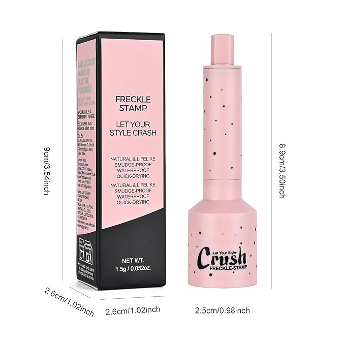Freckles Stamp Pen, Resistant Faux Liquid Freckle Makeup, Waterproof Sweatproof Quick Dry Long Lasting, Natural Lifelike Sunkissed Matte Finish Fake Freckle Pen-LIGHT