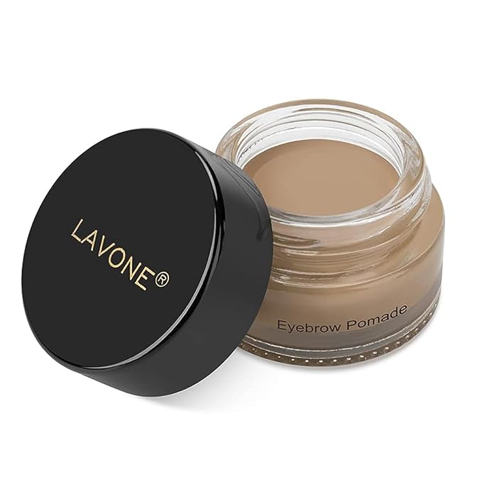 Eyebrow Pomade - Waterproof Brow Pomade for Long-lasting Results,Smudge Proof and Sweat Resistant Formula,Natural Eyebrow Makeup for All Skin Types and Tones - Taupe