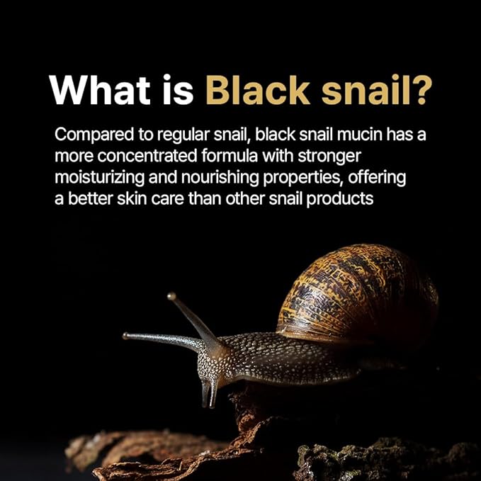 Farmstay Black Snail & Peptide9 Perfect Ampoule, Korean Snail Mucin Serum for Elastic & Glow Skin, Boosting Radiance & Repairing Skin Barrier Serum, for Women & Men, Korean Skin Care, 1.18 Fl. Oz.