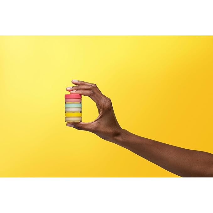Burt's Bees Lip Mask Set- Overnight Intensive Treatment Revives & Nourishes for All Day Hydration, College Back to School Dorm Essentials, Passion Fruit & Chamomile, Sweet Mint & Lemon Sorbet