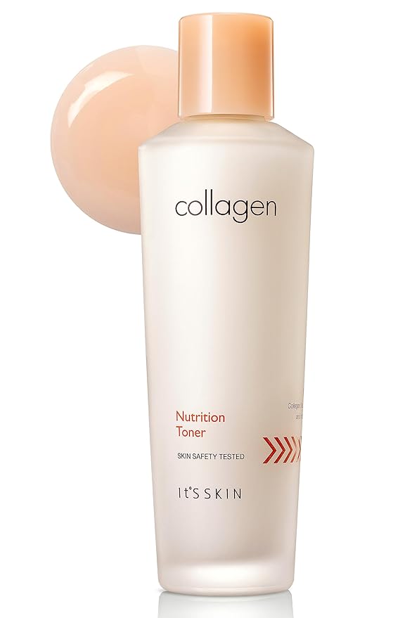 It'S SKIN Collagen Nutrition Toner, Anti-Wrinkle Face Toner with Marine Collagen, Firming & Revitalizing, Texture Refining pH Balancing & Nourishing Toner, 5.07 fl.oz.