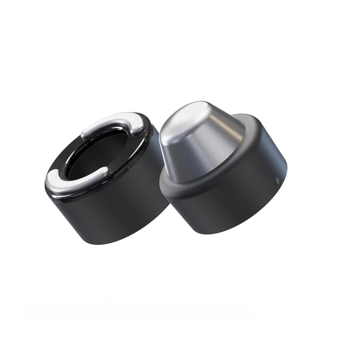 TheraFace PRO Hot and Cold Rings - Facial Therapy Care Device Attachment Kit to Improve Skin Radiance and Blood Flow and Reduce Face Tightening - Powered by Cryothermal Technology (Black)