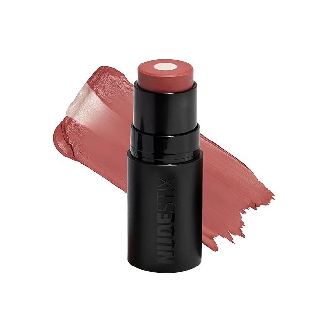 Nudies Matte + Glow Core All Over Face Blush Color - Rose Glow