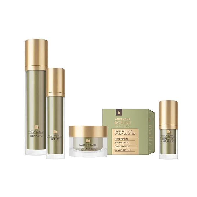 ANNEMARIE BÖRLIND – NATUROYALE Eye & Lip Cream – Natural Antioxidants, Vitamin C + E and Jojoba Oil for a Fresher, Smoother, and Tighter Skin – Step 5 of 5 – 0.5 oz.