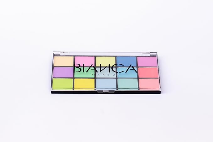 15 Colors Eyeshadow Palette | Versatile Range for Unlimited Eye Looks. (Pastel)