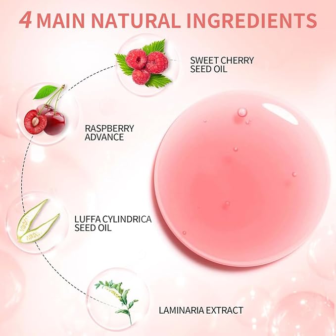Hydrating Lip Glow Oil, Moisturizing Lip Glow Oil, Nourishing Glossy Transparent Lip Oil, Plumping Lip Oil, Lip Balm, Non-sticky Tinted Toot Lip Balm for Lip Care (CORAL) 0.2 OZ