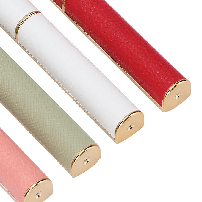 Sonew Empty Lipstick Tubes, 4Pcs Refillable DIY Lip Balm Tube Containers, Reusable Storage Containers Lip Balm Making Kit