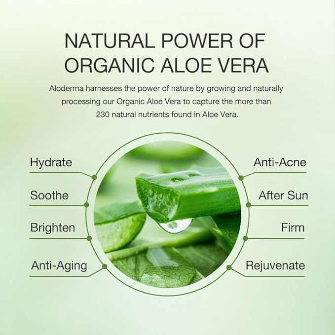 Aloderma Brightening Eye Cream with Organic Aloe Vera - Hydrating Daily Eye Cream for Dark Circles & Puffiness with Caffeine & Sage Oil - Day & Night Eye Cream for Puffy Eyes & Fine Lines, 25g/0.9oz