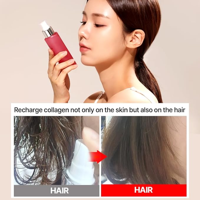 Collagen Double Eight Facial Mist Serum 100ml – Hydrating Face Mist & Makeup Setting Spray with Deep Collagen Barrier Protection for Long-Lasting Moisture & Radiant Skin