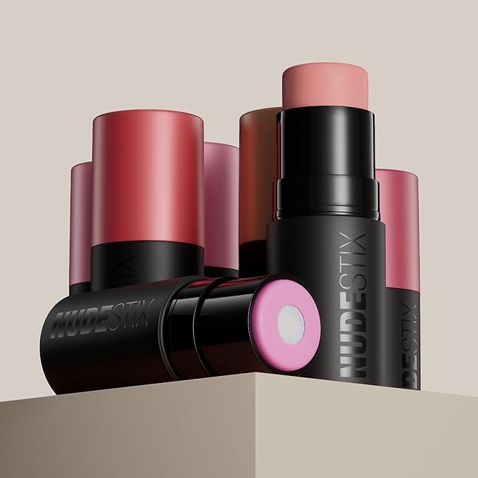 Nudies Matte + Glow Core All Over Face Blush Color - Sunset Gold