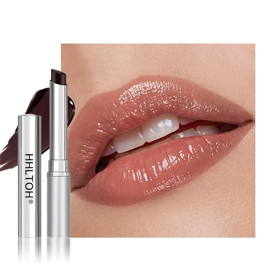 1PCS Honey Tinted Lip Balms Lip Stain, Sheer Hydrating Lip Balm for Women All Skin Tones, Korean Natural Black Cherry Lip Tint Moisturizing Nourishing Lips Balm Lipstick, Bálsamo labial con color miel