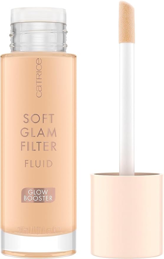Catrice | Soft Glam Filter Fluid | Luminous Make Up Base & Highlighter for Radiant Complexion | With Vitamin E & Squalene | Vegan & Cruelty Free (15 | Light)