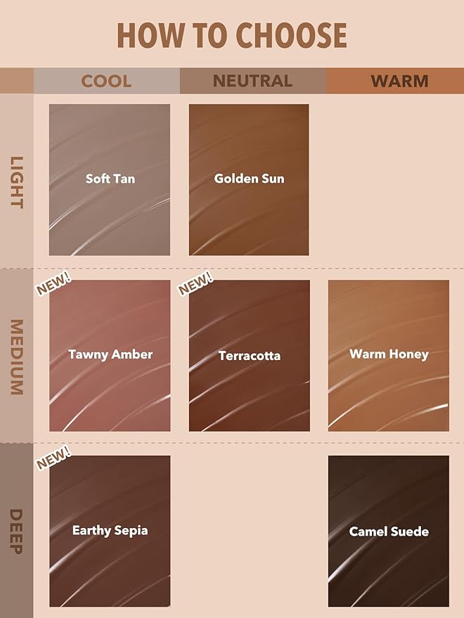 SHEGLAM Sun Sculpt Liquid Contour Stick Long Lasting Cream Bronzer Makeup-Warm Money