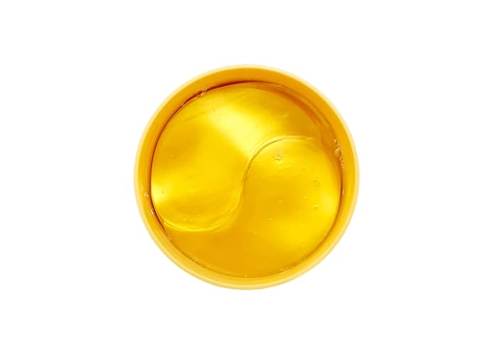 24K Gold Eye Mask Anti-Wrinkle 60 pieces + Portable Mint MouthWash Included Antibacterical Long Lasting Plant Extract 20 pieces