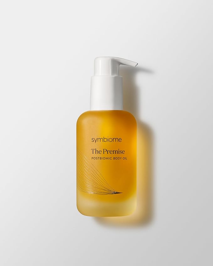 The Premise Postbiomic Body Oil, After Shower Toning & Transformative Body Care, Vegan & Organic Fermented Skin Oil, 100 mL Rejuvenating Oil for Skin & Body