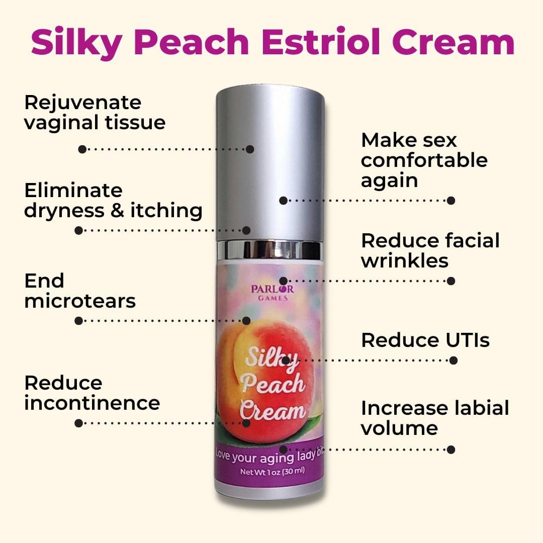 Happy Hormone Bundle: Silky Peach Estriol Cream, Vibrant Third Progesterone Cream & ReBounce DHEA Cream for Complete Menopause Relief
