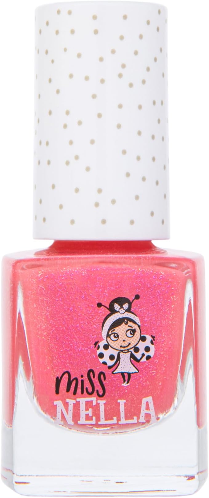 MISS NELLA Kids Bag of Wonders, Makeup & Nail Polish Set Safe and Fun Gift - Hypoallergenic, Dermatologically Tested Kid-Friendly, Non-Toxic, Cosmetic Bag Included – Special Edition