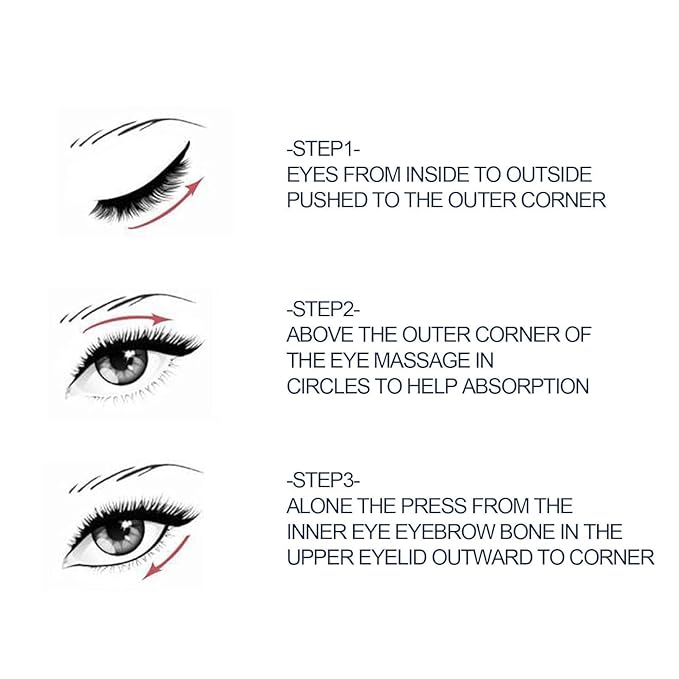 Open eyes awaken peptide lifting eye gel,peptide eye lifting gel,Reduces Dark Circles, Dark circles Hydrating firming Eye cream (7PCS)