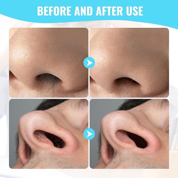 Nasal Hair Cutter, 2025 Upgraded Double Sided Noses Hairs Knife, 360° Rotating Portable Manual Nose Hair Trimmer, Noses Hairs Remover for Women Men Travel Essentials (Dark Green, 12 Pcs)