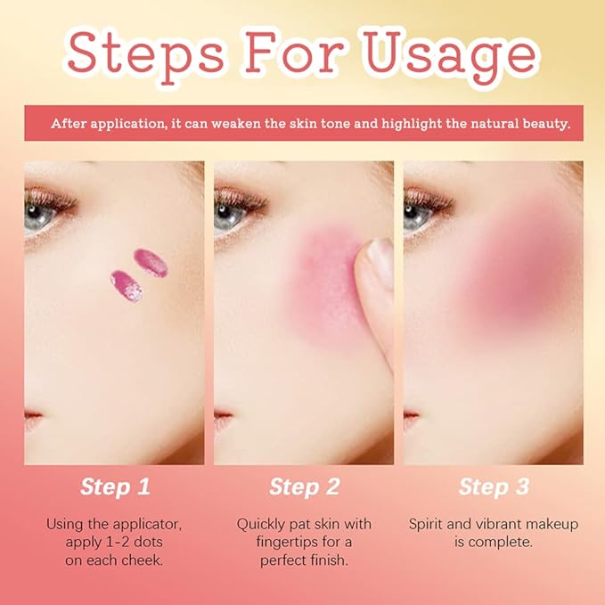 Velvet Liquid Blush, Natural Matte Finish Looking, Dewy Cheek Tint, Soft Cream Face Blush,Moisturizing Lightweight Blendable Feel,Long-Lasting 0.25 oz/7.5ml - 05#
