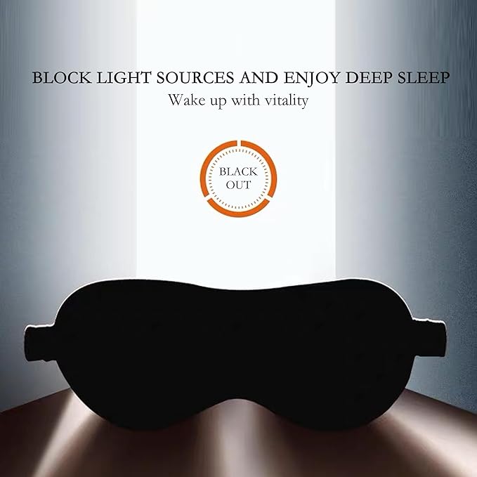Silk Eye mask for Sleeping Light Blocking for Bedroom, Plane Travel Satin Sleep mask Women Mens,Blackout to Help You deep Sleep (Green)